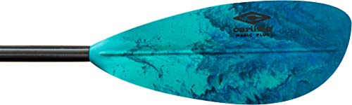 Carlisle Magic Plus Kayak Paddle With Polypropylene Blades And Wrapped Fiberglass Shaft, 230Cm - Seaglass #TOP3