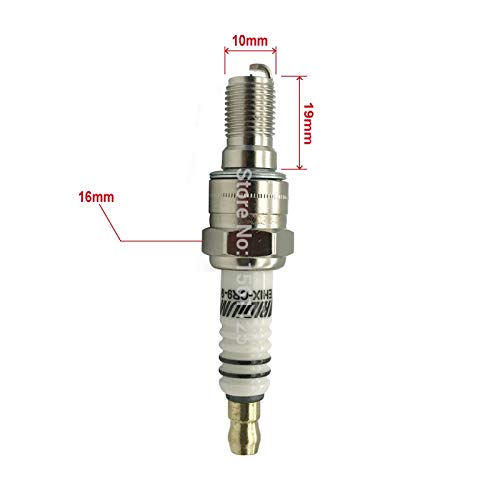 Bujía de Motor Iridium Bujía EHIX-CR9-9 4 Piezas para CR9EHIX-9 CR9EH-9 IUH27 U27FERZ-U9 XS4302 CR8EHIX-9 CR8EH-9 IUH24 BUJIA CBR400
