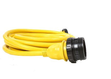 Amp Up Marine & Rv Cords 125V 30 Amp X 50' Marine Shore Power Boat Extension Cord, 50 Ft - 21315 #TOP2