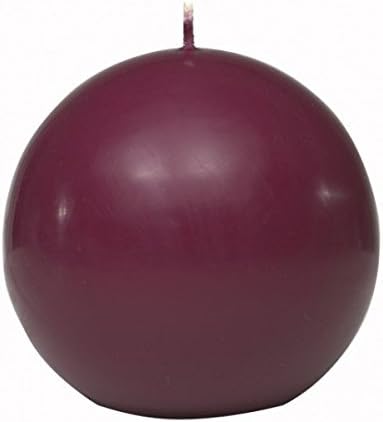 Villa Verde Candle opak Plum, violet, Ø10