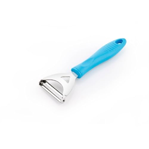 Crystal Super Veg Swivel Stainless Steel Peeler | Surgical Steel Blade | Ergonomic Handle | Ideal for Fruits & Vegetables