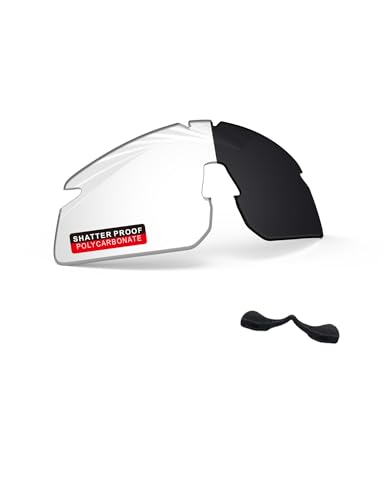 Verres et plaquettes de nez rechange Oakley Hydra OO9229