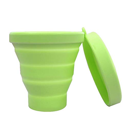 lā Vestmon Silicone cup Candy Color Silicone Folding Cup Collapsible Cup Telescopic Gargle Cup