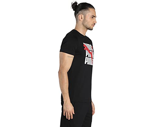 Image of Puma Men's Cotton Regular Fit T-Shirt