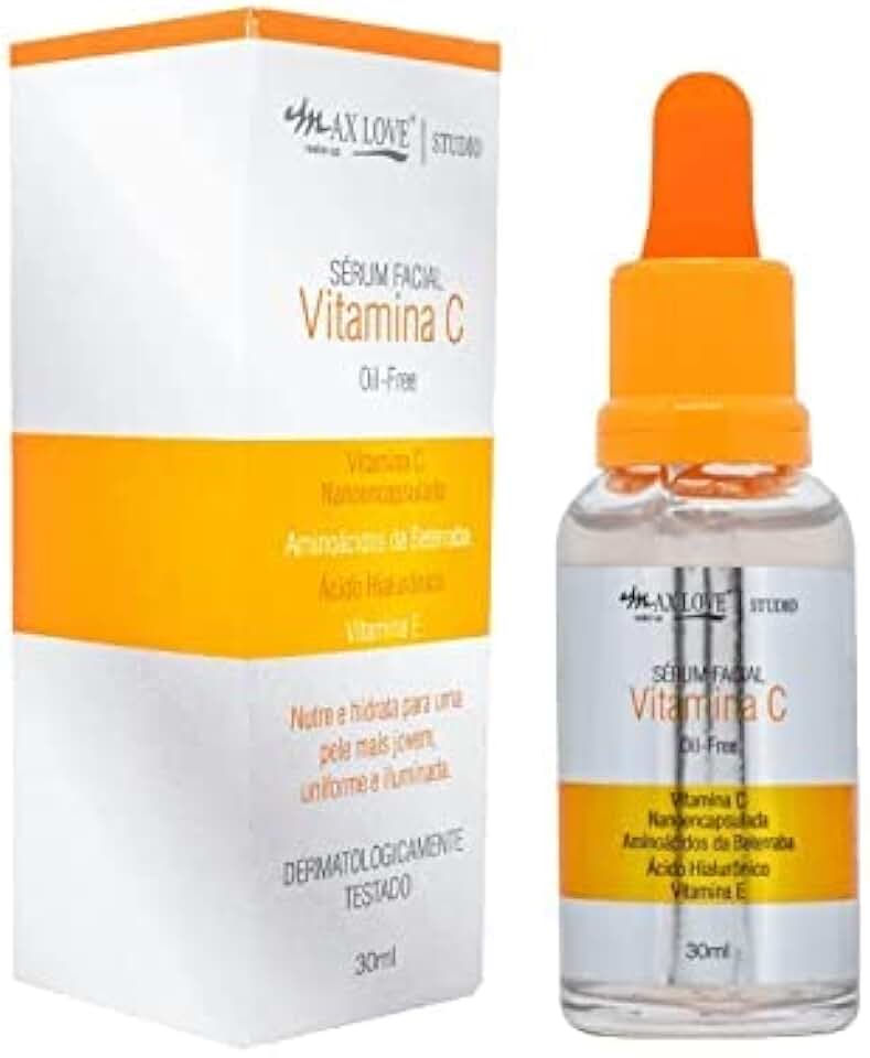 MAXLOVE Sérum Facial Vitamina C Oil-Free New Max Love 30Ml