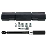 ✅ FEHLERFREIE MONTAGE - Das Profi Torque Wrench Set mit Drehmomentmesser von 3min19sec ist handlich und bietet einen hervorragenden Hebel (32 cm Länge). Mit einer Toleranz von +/- 3 % wird die Knarre dich künftig vor zu locker oder zu fest angezogenen Schrauben bewahren.