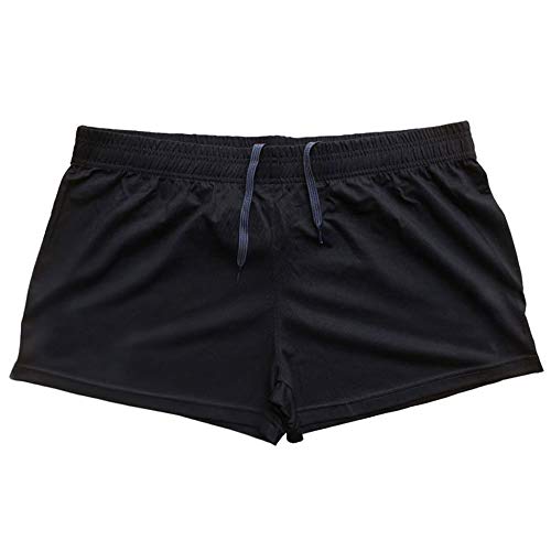 JEEING GEAR Men's Bodybuilding Gym Workout Fitness Shorts 3" Inseam inch Cotton Without Pocket