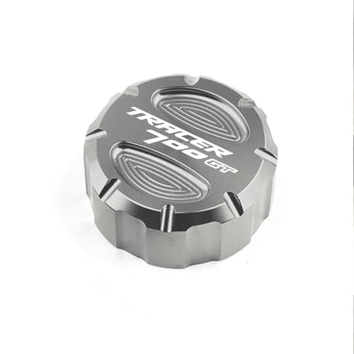 Bouchon de réservoir liquide frein arrière Tracer 700 GT pour remplacer un couvercle usé gris