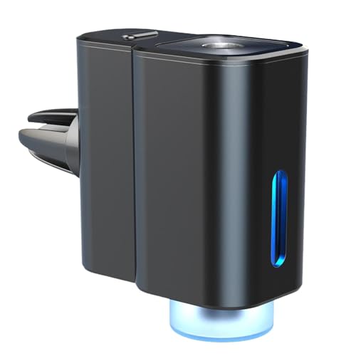 Whnbuij Ambientador inteligente para el habitáculo del coche | Dispositivo seguro elimina olores – Difusor de aromas para vehículos, para adultos, amantes, familias, mujeres y