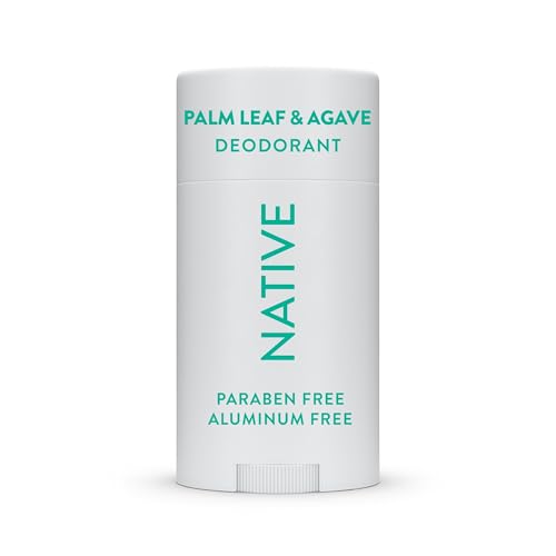 Image of Native Deodorant Contains Naturally Derived Ingredients, 72 Hour Odor Control, Deodorant for Women and Men, Aluminum Free, Palm Leaf & Agave 2.65oz