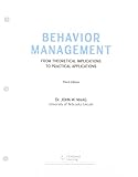 Bundle: Behavior Management: From Theoretical Implications to Practical Applications, Loose-Leaf Version, 3rd + LMS Integrated MindTap Education, 1 term (6 months) Printed Access Card