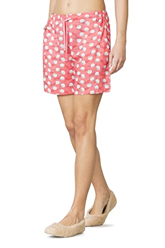 Image of Van Heusen Women's Cotton Lounge Shorts | Lightweight | Breathable Cotton | Relaxed fit | Printed | Comfortable Everyday Wear | Style 55501|Available in Pack of 1 & 2