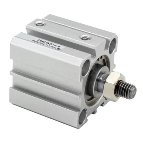 Vérin pneumatique SDA50 compact pour éviter les pannes de poussée