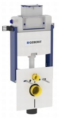 Geberit Kombifix WC-Element h98 mit Omega Unterputzspülkasten 12cm Front/Planchet-Bedienung