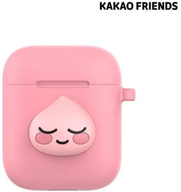 KAKAO Friend Pink Apeach Airpod Case with Keyring