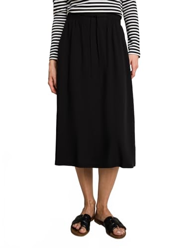 Jupe midi Tom Tailor pour femme en coupe évasée fluide élégante