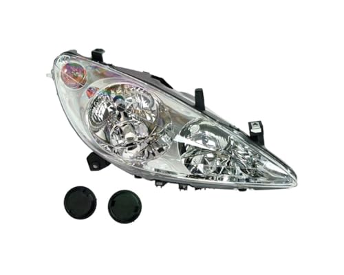 Valeo - 88035 - Phare halogène principal droit haute performance - Pour PEUGEOT 307 03/2001 > 2005/06 - Avant - Côté droit - Lot de 1