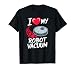 I Love My Robot Vacuum I Roboter Staubsauger Saugroboter T-Shirt