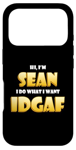 Sean Costume IDGAF Funny Meme Halloween Costume For Seans �X�}�z�P�[�X iPhone 17 Pro �p