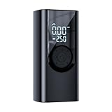 omiinitio Gonfleur de pneu portable 150 compresseurs d'air gonfleur de pneu efficace pour voiture, vélo et ballons de sport