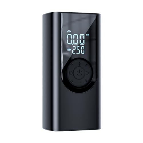 Compresseur d'air portable USB gonflage rapide pneu voiture et velo sans fil