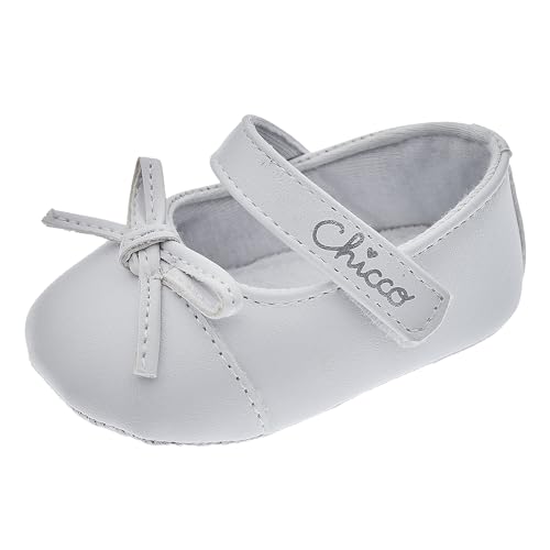 Chicco, Ballerine avec Pratique Velcro, Idéales pour Cérémonies et Occasions Spéciales, Confortables, Légères, Flexibles et Transpirantes, Bébé fille, Conçu en Italie