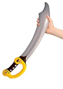 Folat Piratenschwert 20264 Aufblasbar Grau 73cm