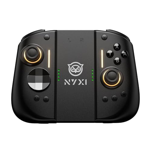 NYXI Hyperion 3 Control Switch 2 – El Primer Control Inalámbrico Third-Party para Switch 2 del Mundo, Giroscopio de 9 Ejes, Joystick Hall Effect, Vibración Ajustable y 2 Botones Traseros, Botones Mecá