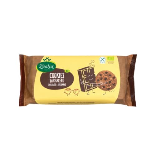 Cookie sarrace chocolate y avellanas Zealia 130g ECO