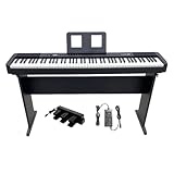 1. The MAGICON X88S 88-key digital piano with heavy hammer features a sleek, minimalist profile with a beautiful housing that harmoniously aligns with the dimensions of a standard 88-key piano. Specially designed direct selection buttons give you one...