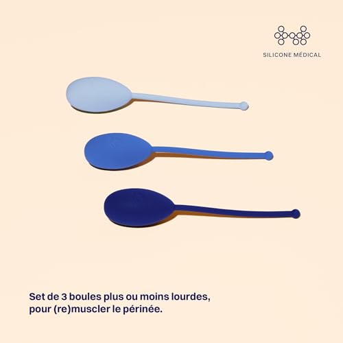 【PUISSANTE】ケーゲルボール 膣トレ 膣トレーニング ゲイシャボール インナーマッスル 骨盤底筋群トレーニング 産後ケア 尿漏れ - 画像2