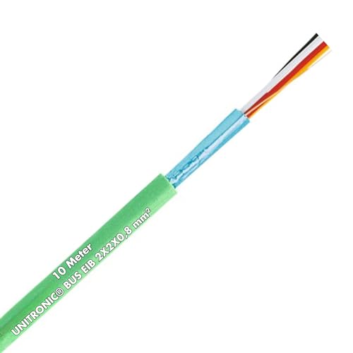 Lapp 2170240 Unitronic Bus Eib - Cavo Per Bus 2 X 2 X 0,8 Schermato Verde, Cavo Per Bus Knx, Cavo Dati A 4 Fili, Cavo Dati In Pvc, Cavo Di Database, P