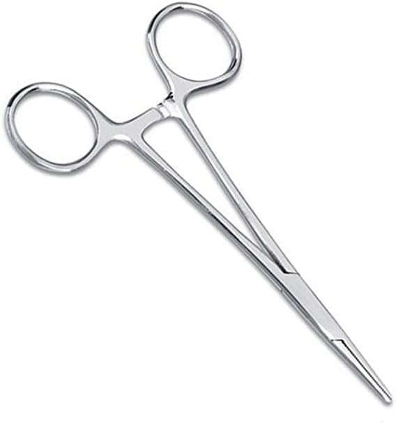 Mediwave Mosquito Forceps Straight Surgical Instrument Stainless Steel (Geramn Fine Quality) (Mosquito Forceps Straight -3.5 inch)