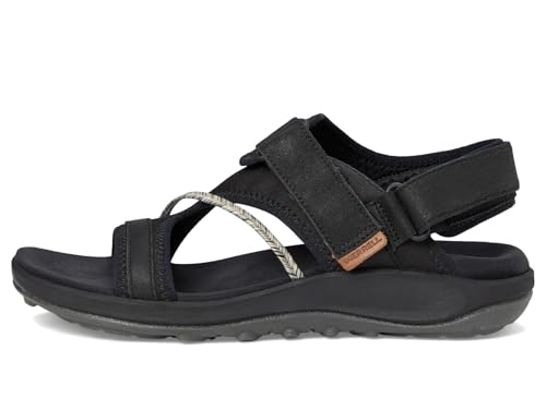 Merrell Women's Terran 4 Backstrap Sandal, Black, 8 M US by Merrell - Used condition - Image 4