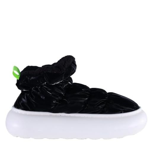 Pantufa Feminina Flowfa Katy Preta 37-38 | Design Moderno com Solado Antiderrapante | Conforto Ultra Leve ideal para qualquer ocasião