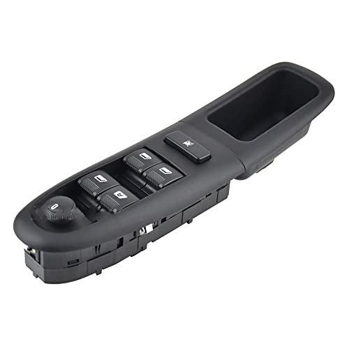 Bouton lève vitre Peugeot 406 commande fluide vitre avant gauche 6554.CF