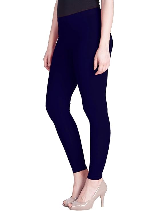 Image of Women Cotton Solid Belt Ankle Length Legging Four Way Lycra Leggings