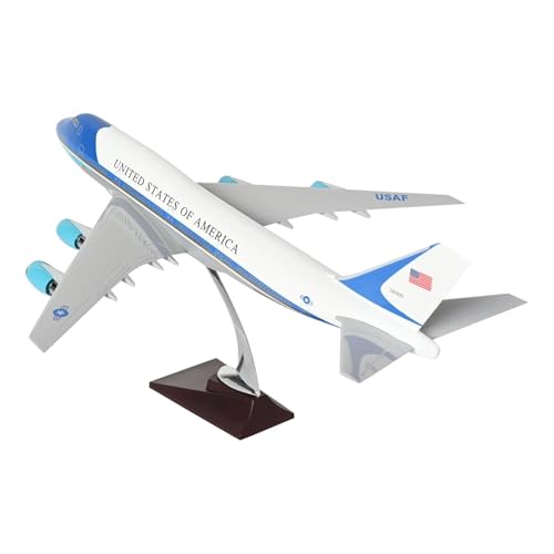 Image of Toys Uncle Diecast Aeroplane Scale Model, (B747 United States of America, 46 CM)