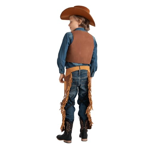 Disfraz completo vaquero para niños miniatura 4