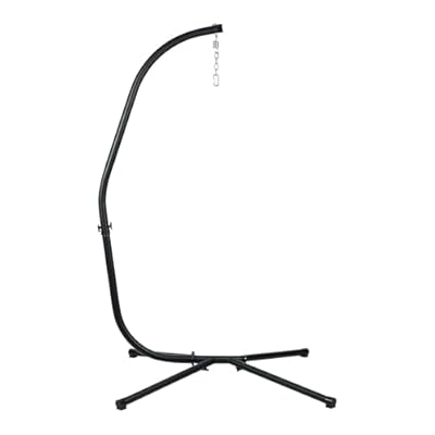 BPS Hammock Steel Stand Only C-Stand for Hanging Hammock Chairs - 300 Pound Capacity
