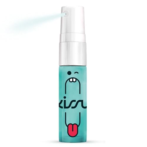 KISSU Spray Bucal Ice Fresh 15 Ml – Hálito Puro E Perfumado À Qualquer Momento Do Dia Com Aroma Refr