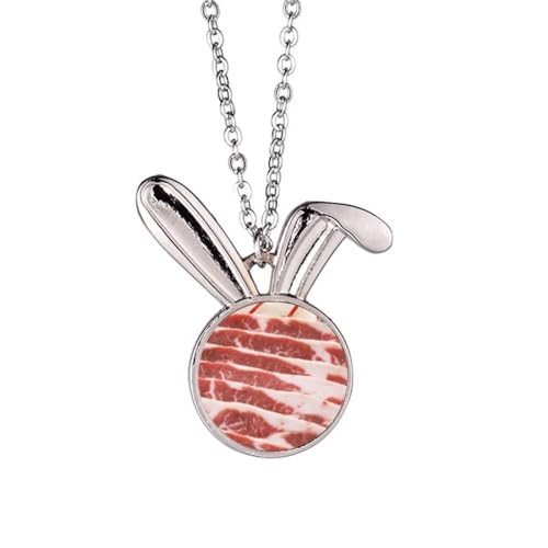 Collier lapin et viande texturée pour rompre la monotonie de vos bijoux