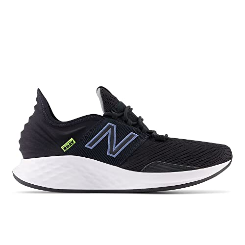 Image of New Balance Men's Fresh Foam Roav V1 Running Shoe, Black /White, 8.5 W