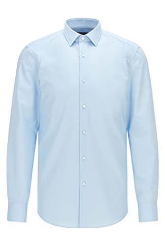 BOSS Mens Jenno Slim-fit Shirt 