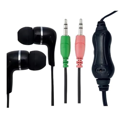 Fone de Ouvido Com Borracha e Com Microfone Intra Auricular 4.5m Para Celular PC Tablet Computador Cor Preto