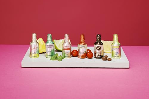 Anthon Berg 12 Dark Chocolate Cocktails, Famous Spirits with a Delicious Liquid Filling, 187 g (Pack of 1)