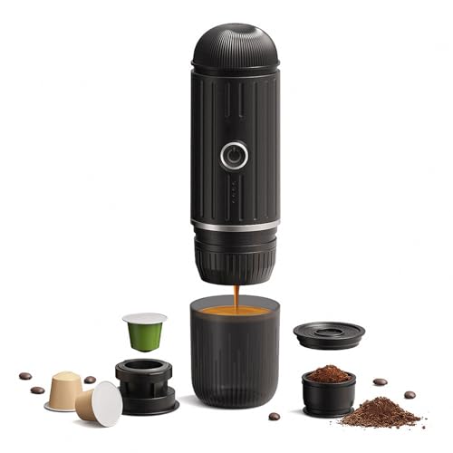 Cafetera portátil eléctrica de cápsulas 0.25 Litros miniatura 2
