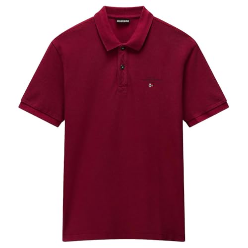 Polo rouge Napapijri homme pour vos week-ends et sorties estivales