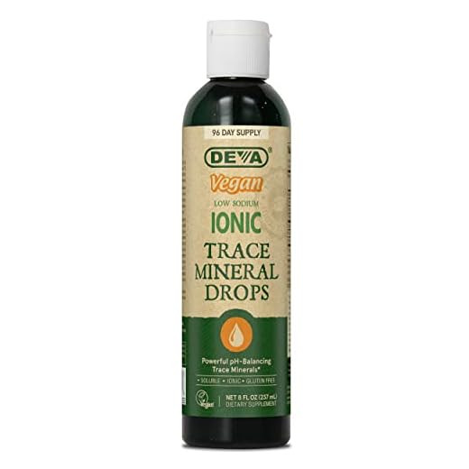 Deva Nutrition Trace Mineral Drops, Vegan, 8 oz,11001