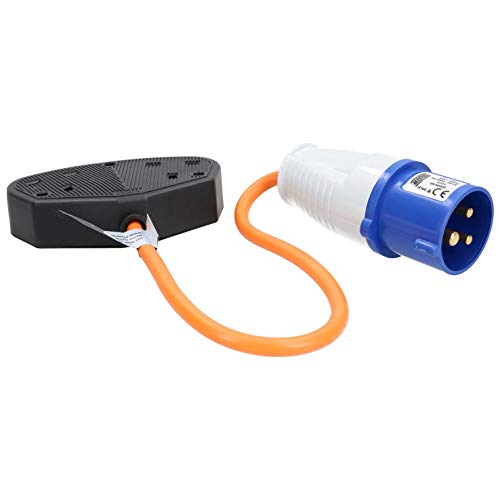 Double adaptateur secteur robuste de qualité supérieure pour alimentation Shore